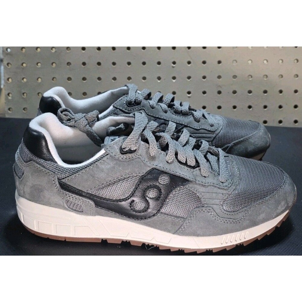 New RETRO Saucony Shadow 5000 Gray Black Men’s size 10 Sneakers SHOES S70665-71 - Picture 7 of 13